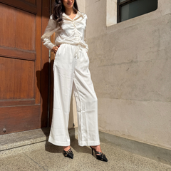 Black Leather Mule - Mara