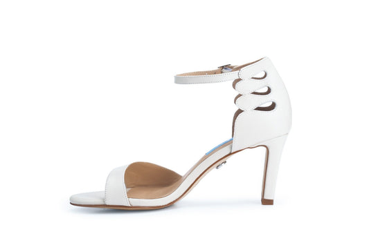 Brilliance Heel White Bridal by Sole Shoes NZ BH4-36 2000