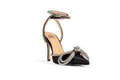 Brooke Heel Black 10cm Heels by Sole Shoes NZ H23-36