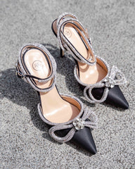 Brooke Heel Black 10cm Heels by Sole Shoes NZ H23-36