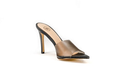 Court Mule Heel Black Heels by Sole Shoes NZ H21-36