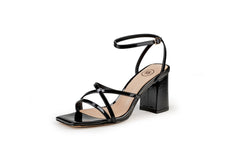 Ky Sandal Heel Black Heels by Sole Shoes NZ H22-36