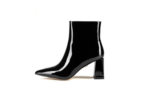 Nicola Ankle Boot Black Boots by Sole Shoes NZ AB16-36 2000