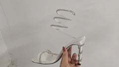 Python Heel White Heels by Sole Shoes NZ H29-35