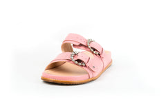 Urban Slides Pink Flats by Sole Shoes NZ F25P-36